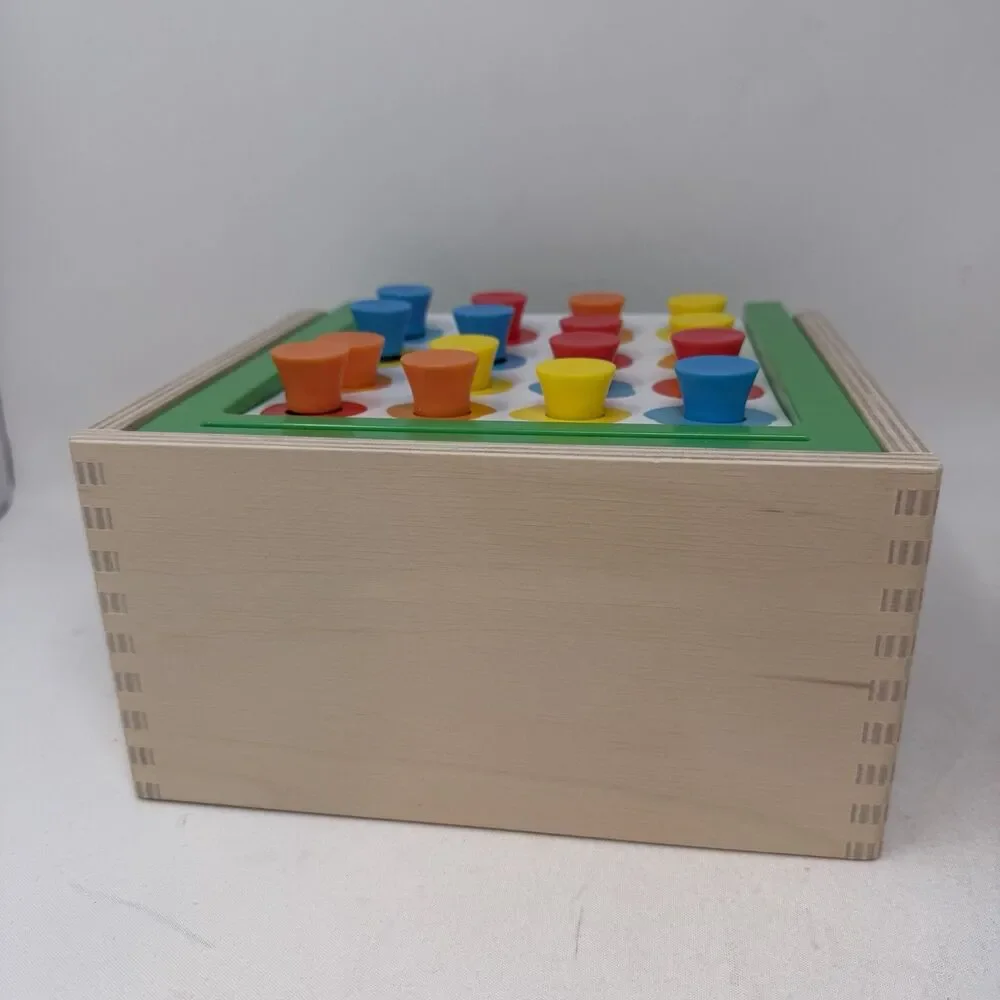 NEW Lovevery Wooden Montessori Match & Tap Hammer Box ( 31-33+ month) Toddler